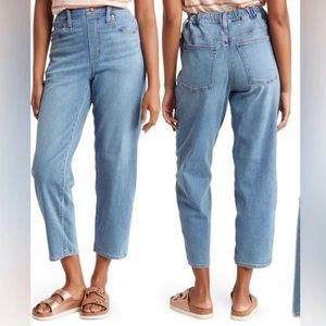 Madewell High-rise pull on jeans